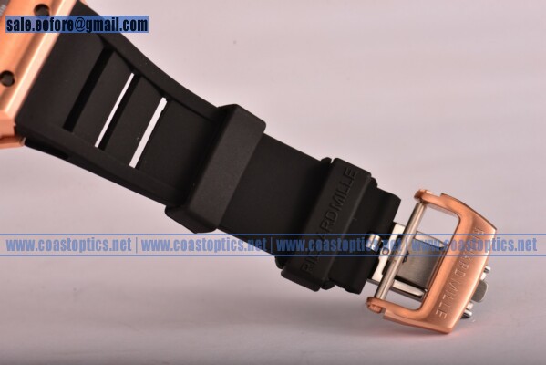 Richard Mille 1:1 Replica RM11-01 Mancini Watch Rose Gold